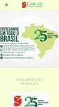 Mobile Screenshot of emiliaflorestropicais.com.br